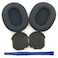 Adhiper Breathable Fabric Replacement Earpads for Sony WH1000XM5 HeadphonesDurable Ear CushionMemory Foam Headphone Earpads Wear Comfortable Headphone PadsBlack