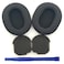 Adhiper Breathable Fabric Replacement Earpads for Sony WH1000XM5 HeadphonesDurable Ear CushionMemory Foam Headphone Earpads Wear Comfortable Headphone PadsBlack