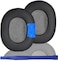 Adhiper XM5 Replacement Ear Pads Cushions for Sony WH1000XM5WH1000XM5 Noise Canceling Headphones Upgraded Cooling Gel Earpads with Soft Memory Foam XM5 Earpads ReplacementBlack