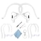 SUOFEIK Adjustable Ear Hooks Compatible with AirPods 4 3 1 2 and Pro All inEar Headphones with Stems 2 Pairs Secure Comfortable Prevent Falls Ear Holders for Headphones Easy to Install