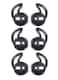 ALXCD Ear Cover Ear Hook Compatible with Airpod Headset MMEF2AMA 3 Pair AntiSlip Silicone Ear Tips Fit for Airpod 1 Airpod 2 SportBlack 6S