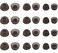 ALXCD Ear Tips Compatible with Jabra Elite 65t Headphone 12 Pairs Replacement Silicone Earbud Tips Eartips Compatible with Jabra Elite Active 65t 75t Elite 3 Elite 7 12 Pairs SML