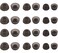 ALXCD Ear Tips Compatible with Jabra Elite 65t Headphone 12 Pairs Replacement Silicone Earbud Tips Eartips Compatible with Jabra Elite Active 65t 75t Elite 3 Elite 7 12 Pairs SML