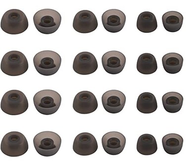 ALXCD Ear Tips Compatible with Jabra Elite 75t65tActive7 ProElite 34 12 Pairs SML Silicone Replacement Tips