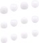 ALXCD Ear Tips for inEar Headphone SML 6 Pairs Replacement Earbud Tips White