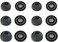 ALXCD Eartips Compatible with Galaxy Buds 4 Pro SMR640N Earbuds 6 Pairs SML Sizes Silicone Ear Tips Earbuds Replacement Tips Compatible with Galaxy Buds 4 Pro SMR640 6 Pairs Gray sml
