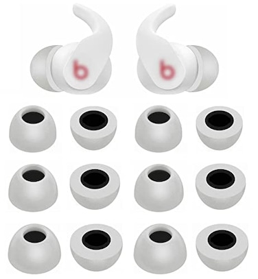 ALXCD Foam Ear Tips Compatible with Beats Fit Pro Earbuds SML 3 Sizes 6 Pairs Soft Memory Foam Earbuds Tips Replacement Ear Tips Compatible with Beats Fit Pro 6 Pairs Gray
