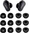 ALXCD Foam Eartips Compatible with Bose QuietComfort Earbuds II 2022 New 6 Pairs M Size Soft Memory Foam Ear Tips Compatible with Bose QuietComfort Earbuds ii 2022 Black M