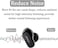ALXCD Foam Eartips Compatible with Bose QuietComfort Earbuds II 2022 New 6 Pairs M Size Soft Memory Foam Ear Tips Compatible with Bose QuietComfort Earbuds ii 2022 Black M