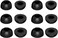 ALXCD Foam Eartips Compatible with Sony LinkBuds Fit Earbuds SML 3 Sizes 6 Pairs Soft Memory Foam Ear Tips Replacement Earbuds Tips Compatible with Sony LinkBuds Fit 6 Pairs Black