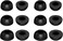 ALXCD Foam Eartips Compatible with Sony LinkBuds Fit Earbuds SML 3 Sizes 6 Pairs Soft Memory Foam Ear Tips Replacement Earbuds Tips Compatible with Sony LinkBuds Fit 6 Pairs Black