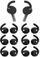 ALXCD Sport Earhooks Compatible with Galaxy Buds 3 Earbuds SMR530NZAFXAR 6 Pairs Sport AntiSlip Eartips Replacement Silicone Earbud Hook Tips Compatible with Galaxy Buds 3 SM530N 6 Pairs Black