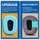 TRANSTEK B450XT B550XT Kit Replacement Ear Pads Cushion Compatible with B450XT B550XT Headset I B450 B550 XT Accessories Comfort Fabric