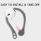 BLLQ Earhooks for AirPods 1 2 AntiDropComfortableDurable Gray