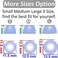 BLLQ Memory Foam Ear Tips Compatible with Beats Fit Pro Foam Tips EartipsSML 3 Pairs Purple Foam Tip Fit Pro Purple