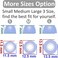 BLLQ Memory Foam Ear Tips Compatible with Beats Fit Pro Foam Tips EartipsSML 3 Pairs Purple Foam Tip Fit Pro Purple