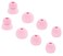 BLLQ Replacement Ear Tips Silicone Earbuds Buds Eartips Set Compatible with Powerbeats Pro Wireless Earphone Headphones4 Pairs Cloud Pink PP4p