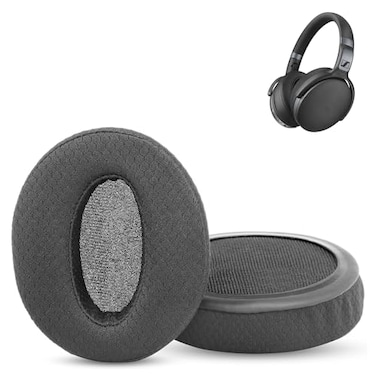 ACCOUTA Breathable Fabric Earpads Replacement for Sennheiser HD 440BT HD 450BT HD 450BTNC Bluetooth Headphones Ear Cushions