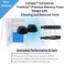 COMPLY Comply TrueGrip Premium Memory Foam Replacement Earbud Tips for Apple AirPods Pro 1 2 Enhanced Comfort Secure Fit Superior Noise Isolation Removal Cleaning Tool Black Large 3 Pairs