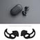 Create idea 3 Pairs Earbuds Cover Silicone Earhooks Ear Loops inEar Earbuds Tips with Wings Compatible with Bose QuietComfort and Sport Earphones S M L Black
