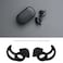 Create idea 3 Pairs Earbuds Cover Silicone Earhooks Ear Loops inEar Earbuds Tips with Wings Compatible with Bose QuietComfort and Sport Earphones S M L Black