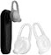 D & D K Exclusives Ear Tips Soft Replacement Earbuds Soft Silicone Gel Cover Pads 8 PCS for Headset Earpiece Active InEar Headphones Earphones Black Small