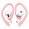 DamonLight Ear Hooks 2 Pairs for AirPods Pro 2 1 AirPods 4 3 AntiSlip Comfortable Fit Ergonomic Design Accessories Medium Pink