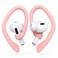DamonLight Ear Hooks 2 Pairs for AirPods Pro 2 1 AirPods 4 3 AntiSlip Comfortable Fit Ergonomic Design Accessories Medium Pink