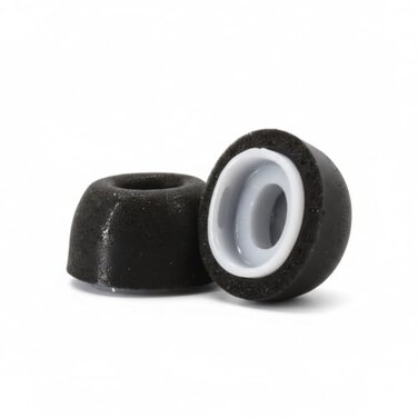 Dekoni Audio Dekoni Bulletz Memory Foam Ear Tips for AirPods Pro and AirPods Pro 2 Replacement Ear Tips Small Black