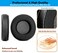 DowiTech Breathable Headphone Replacement Earpads Cushion Headset Ear Pads Compatible with Sony MDRBTN200 BTN200 Headphones