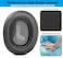 DowiTech E65BTNC Live 650 Ear Cushion Replacement Ear Pads Compatible with JBL E65 E65BTNCDuet NCLive 650 BTNC Live 660 BTNC Headphones Ear Pads Cushions with Leather and Memory Foam