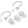V-8 Ear Hooks Earbuds Spare Fit Kit Replacement for Plantronics M70 Bluetooth Headset 2 Hooks Silicone Covers EarGels SML