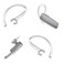 V-8 Ear Hooks Earbuds Spare Fit Kit Replacement for Plantronics M70 Bluetooth Headset 2 Hooks Silicone Covers EarGels SML