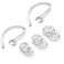 V-8 Ear Hooks Earbuds Spare Fit Kit Replacement for Plantronics M70 Bluetooth Headset 2 Hooks Silicone Covers EarGels SML