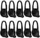D & Ear Tips Earbud Replacement Covers Silicone Gels with Support Arch Gels for Headset Earpiece Active InEar Headphones Earphones Variety 10Pack