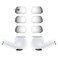 JNSA Ear Tips Replacement for AirPods Pro Air Pods Pro Covers Air Pods Pro Earbuds Tips Ear Cap Ear Gel Silicone Eartips 3 Pairs Medium Size White M