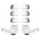 JNSA Ear Tips Replacement for AirPods Pro Air Pods Pro Covers Air Pods Pro Earbuds Tips Ear Cap Ear Gel Silicone Eartips 3 Pairs Medium Size White M