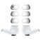 JNSA Ear Tips Replacement for AirPods Pro Air Pods Pro Covers Air Pods Pro Earbuds Tips Ear Cap Ear Gel Silicone Eartips 3 Pairs Medium Size White M
