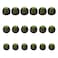 Brandless Earbud Tips High Quality Soft Silicone Earbuds Replacement Tips Fit for inEar Headphonesinner hole from 38mm 42mm earphones9 Pairs SMLBlackGreen