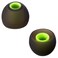 Brandless Earbud Tips High Quality Soft Silicone Earbuds Replacement Tips Fit for inEar Headphonesinner hole from 38mm 42mm earphones9 Pairs SMLBlackGreen