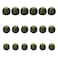 Brandless Earbud Tips High Quality Soft Silicone Earbuds Replacement Tips Fit for inEar Headphonesinner hole from 38mm 42mm earphones9 Pairs SMLBlackGreen