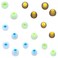 CYADCI Earbuds Replacement Tips Silicone Earbud Tips Ear Gels Fit for Inner Hole from 38mm 51mm Earphones 9 Pairs SML