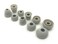 Earbudz Gray Replacement Earbud Tips for Beats Powerbeats3 Wireless in Ear Headphones Small Medium Large Double Flange and BiTip Grey
