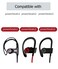 Earbudz Gray Replacement Earbud Tips for Beats Powerbeats3 Wireless in Ear Headphones Small Medium Large Double Flange and BiTip Grey