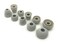 Earbudz Gray Replacement Earbud Tips for Beats Powerbeats3 Wireless in Ear Headphones Small Medium Large Double Flange and BiTip Grey