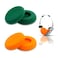 G GVOEARS GVOEARS Replacement Cushion Earpads for Koss Portapro Headphones 2 Pairs Green Orange