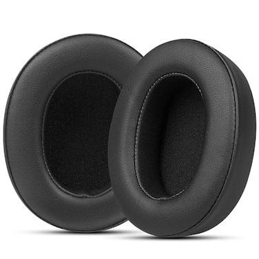 G GVOEARS Gvoears Replacement Ear Pads for Skullcandy Crusher Wireless Crusher ANCEVO Hesh ANCEVO Hesh 3 Headphones Earpads Also Fit Venue Wireless Durable Leather Black