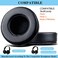 G GVOEARS Hesh2 Wireless EarpadsReplacement Ear Pads Cushion for Skullcandy Hesh Hesh2 Wireless OverEar Softer Durable Leather and Comfortable SpongeHesh 2 PadsBlack
