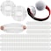 Hoteam 500 Pcs Disposable Headphone Covers NonWoven Sanitary Headphone Hygiene Covers for OverEar Headphones 811cm Ideal for Gyms Salons Call Centers Shared Headsets White