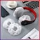 Hoteam 500 Pcs Disposable Headphone Covers NonWoven Sanitary Headphone Hygiene Covers for OverEar Headphones 811cm Ideal for Gyms Salons Call Centers Shared Headsets White